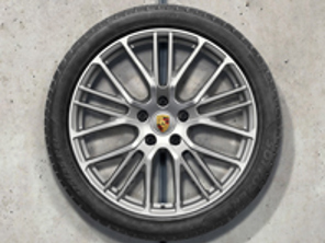21' Panamera (971) Exclusive Design Sport in Platinum Silver Alloy Wheels & Winter Tyres Original Porsche - 971044630P