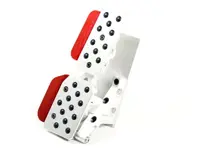 Jeu de pédales Rennline REV4 3PC Grip en caoutchouc. Voitures Porsche 987 / 997 Tiptronic - A14.3P6259, A143P6259