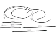 Kit conduite de frein. Porsche 911 1968-75 RHD - 91135561100, 91135561101, 91135561110, 91135561120 - 1661500710