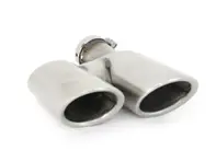 Exhaust tail pipes. Porsche 970 Panamera S /GTS / Hybrid 2011-13 - 97011193100, 97011193200