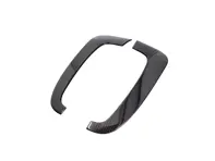 Profilo uscita aria alettone anteriore in fibra di carbonio. Porsche 971.1 Panamera