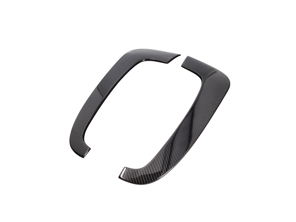 Envolvente de salida de aire del alerón delantero en fibra de carbono. Porsche 971.1 Panamera