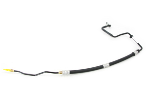 Tubería de presión de dirección asistida, trasera. Porsche 987C.1 Caimán 05-08 - 98734744305, 98734744304