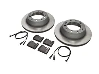 Pack plaquettes et disques de frein arrière Porsche 928 1978-85 Sebro - 94435204102, 94435204105, 92835295102, 94435295102, 92861231301, 92861231305