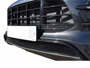 Unterer Grill der vorderen Stoßstange aus Edelstahl ZunSport. Porsche 95B Macan GTS - ZPR84914, ZPR84914