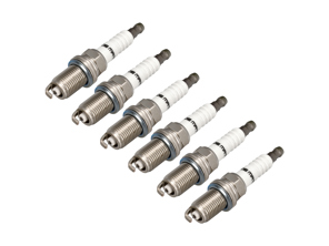 Iridium bougies (verpakking van 6). Porsche Boxster 986 2.5L - 99917020190