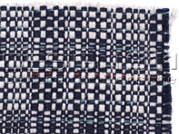 Porsche Classic Fabric JUBILEE BLUE - WHITE - P9111294