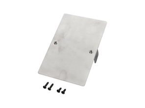 Centre console block-off plate. Porsche 911 SC - SCConsolePlate_RAW, SCConsolePlate_Black