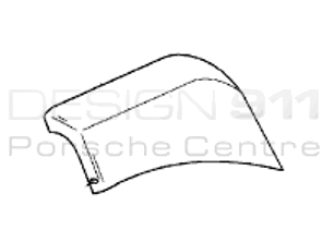 Brake disc cover plate (upper) FRONT. Porsche Carrera GT - 98035180300, 98035180400