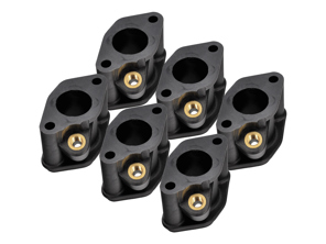 Set di 6 flange del collettore di aspirazione. Porsche 930 Turbo / 964 Turbo - 93011014103