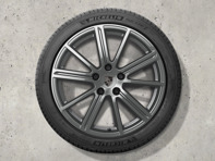 20' Panamera Turbo alloy wheels (in Adamantium) and winter tyres Original Porsche - 976044600B