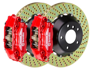 Kit freno Brembo GT Big (Posteriore). Porsche - Dimensione disco freno: 345x28 - 2C18030A, 2C18030A1, 2C18030A2, 2C18030A3