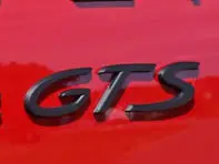 GTS - Stemma posteriore nero opaco per Porsche 95B.1 Macan GTS - 95B853675E