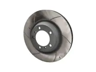Brake disc rotor SLOTTED, Front. Porsche 991 S 3.8L (OE Part No 99135140301/99135140401) - 99135140301, 99735140401, 909382C, 909381C, 99135140302, 99735140402