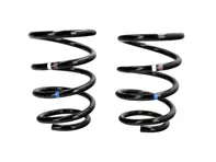 Rear Coil Springs (Pair) - Red/White Markings - for Porsche 981 Boxster / Cayman 2012-2016 - 98133398003504, 98133398010504