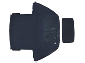 Capote cabriolet, Bleu-Noir. Porsche 993 Cabriolet - PCG561900007JW