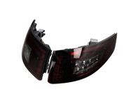 Indicatore di direzione posteriore, Fumé / Rosso v3 con lampadine a LED per Porsche 997 - 99763100092