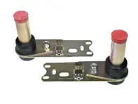 Adjustable rear spring plate set. Porsche 944 / 924 1982-85 - 477511201/PR, 477511202, 477511201 - PR08030P