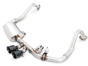Sistema di scarico AWE SwitchPath™ con terminali neri per Porsche 718 Boxster / Cayman - 3025-33020, 3025