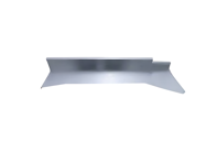 Inner rocker panel. Porsche 356A / 356B / 356C - 64450101700, 64450101800, 64450101706, 64450101806 - PP108R, PP108L