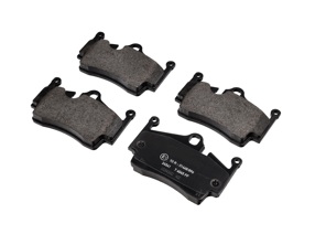 Bremsbeläge hinten Porsche 718 Boxster / Cayman (Zimmermann Premium pb:z Sortiment). - 98735293901, 98735293900, P65028, 24541.155.9 - 24541.155.9