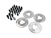 Kit distanziali ruota 5mm con bulloni ruota neri. Porsche 958 Cayenne - 95804450000