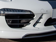 TechArt front bumper aero wings. Porsche 991.1 Carrera / Carrera S / Carrera 4 / Carrera 4S - 091.100.110.009, 091.100.111.009