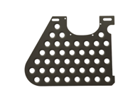 Plancher en aluminium côté passager RHD Coupé. Porsche 911 coupé 1969 à 1989 - 90155106242, 90155106123 - SL-FB-22-B - RHD w AC