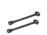 Air filter housing strap kit. Porsche 928 turbo / 928 - 92811036301, 92811036300, 93111020500