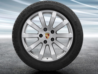 19' Cayenne S Alloy Wheels & Winter Tyres Original Porsche - 9Y0044610A