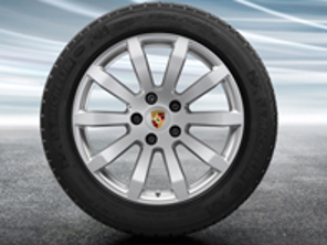 19' Cayenne S Alloy Wheels & Winter Tyres Original Porsche - 9Y0044610A