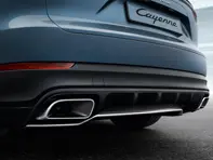Stainless-steel rear trim. Porsche Cayenne (9YA) 2018>> - 9Y0807649AOK1