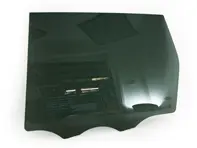Rear door window glass, Dark tinted. Porsche 958 Cayenne - 95854261106, 95854261105, 95854261206, 95854261205