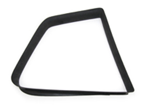 Rear quarter glass trim, black. Porsche 968 - 9445555350001C, 9445555360001C