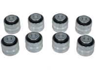 Mono ball track rear control arm bushing. Porsche 993 - 99333104301, 99333104503, 99333104703, 99333104101, 99333104102, 99333104201, 99333104202, 99333104181, 99333104281, 99333104700, 99333104702, 99333114700, 99333114702, 99333114703 - PR05032P, S52007P, S-52007P