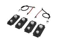 FRONT Brake wire sensors and shims kit Porsche 996 Turbo / 996 C4S - 99661236501, 99635108901
