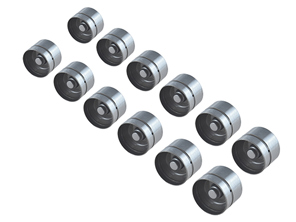 凸轮轴液压阀挺杆排气装置 12 件套。保时捷 987 Boxster / 996 / 997 / 987C Cayman / 955 Cayenne - 99610504172, 99610504172, 99610504150