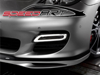Becquet de menton de pare-chocs avant SpeedART. Porsche Panamera