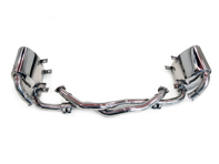 Pacchetto scarico sportivo DesignTek Porsche 996 C2 / C4 - 3606009602, 3606309601, 3606209961, 99611112257, 99611113254, 99611198404, 99611113274, 99611113275, 99611113270, 99611198405, 99611113168, 99611198504, 99611113174, 99611113175, 99611113170, 99611198505, 99611112157, 99611113154, 99611111350, 99906402601, 90007428702, 90008308000, 90012305020, N0138322, 99908405202, 99711152000, 99611110800, 90037818301, 90037810501, 90038000501