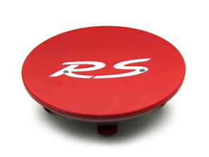 Wheel Cap 'RS' in RED for Porsche - 99636130392