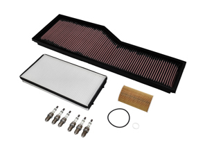 Kit d'entretien et de maintenance pour Porsche 996 Carrera C2, C4, 3.4L Huile, Filtres à air, Bougies d'allumage, + Plus - 99610090100, 99611013152, 99611013151, 99610722560, 99657221902, 99917020791