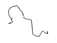 Conduite de frein avant. Porsche 9J1.2 Taycan MKII 2024>> - 9J1614717D, 9J1614717, 9J1614717A, 9J1614717B, 9J1614717C