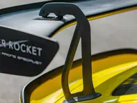 后翼鹅颈立管套件 3 英寸干碳纤维。保时捷 718 GT4 RS - 9GT827465D, 9GT827466D - SRRISERCF