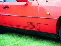 924 S - Adhesivo adhesivo lateral. Porsche 924S - 99999915200, 99999915400, 99999915300, 99999915500