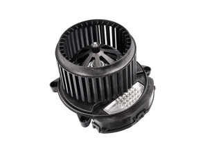 Moteur et ventilateur de ventilation (arrière) - Modèles avec climatisation 4 zones (PR 9AH). Porsche 958 Cayenne 2011-2018 - 95857202203, 95857202204