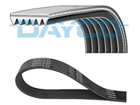 Airco riem. Porsche 964 Turbo (965) - 6PK1555, 99919236550, 99919235650