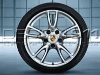 18' Carrera IV Alloy Wheels & Winter Tyres Original Porsche for 997.2 C4 / C4S / Turbo - 99704460062, 99704460162