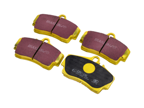 EBC YELLOW Stuff Brake Pads 'Fast Road' Rear. Porsche 996 / 997 / 986 Boxster / 987 Boxster / 987C Cayman - 99635293903, 98635293910, 98635293911, 99635293900, 99635293902 - DP 41208R, DP41208R, DP-41208R