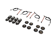 Brake wire sensors and shims package Porsche 996 front & rear - 99635208600, 99635208602, 99635108802, 99661236501, 99761267701, 96435209600, 92835209600, 96435209602, 99635208601, 96435209601, 92835209601, 96435209603, 99635108801, 99661236500, 99761267700, 99661234700 - 99635108802, 99635208602, 99635208600, 99661236501