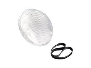 Koplampglas H4. Porsche 911 / 964 LHD - 91163192703, 1 305 614 006